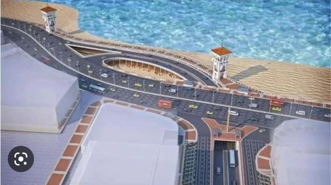 אלכסנדריה Panoramic Sea View Zamzm Flat Miami Family شقة فندقية زمزم بانورما بشاطئ ميامي - الاسكندرية صف اول مباشر علي بحر - عائلات فقط מראה חיצוני תמונה